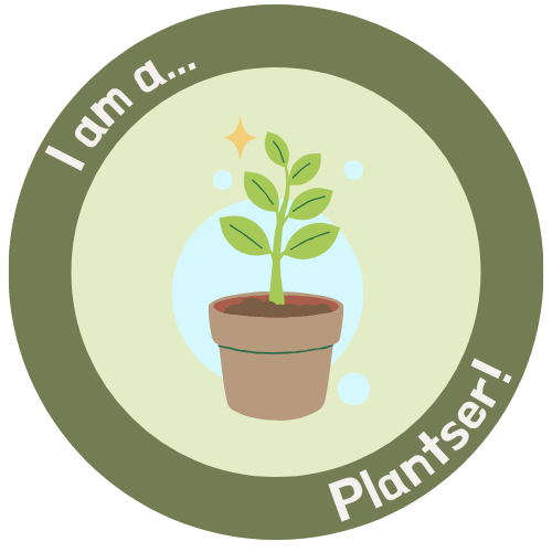 NaNoWriMo Plantser Badge